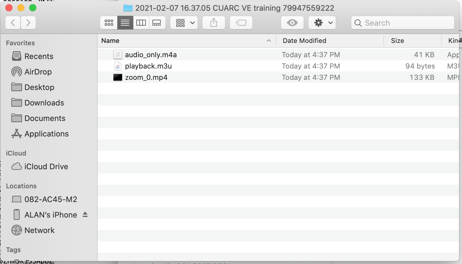 Zoom zoom_0.mp4 file